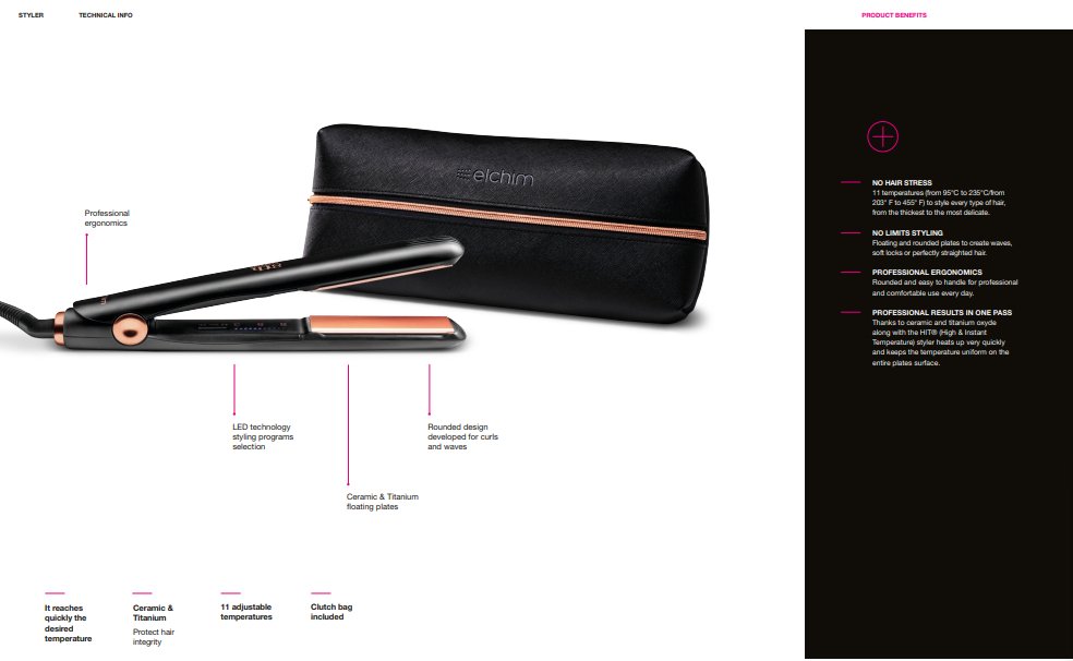 Elchim - 8th Sense Styler - Hair Tools - HAIRCAIR Distributors ZA
