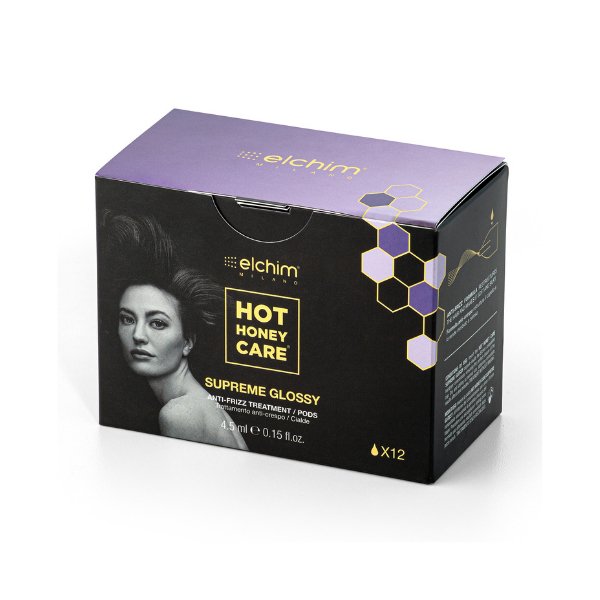 Elchim - Hot Honey Care - Supreme Anti - Frizz Treatment Pod - HAIRCAIR Distributors ZA