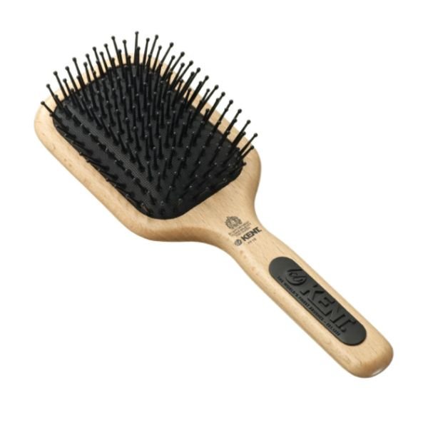 Kent Maxi Taming `Phine Pin` cushioned base, Beechwood handle - HAIRCAIR Distributors ZA