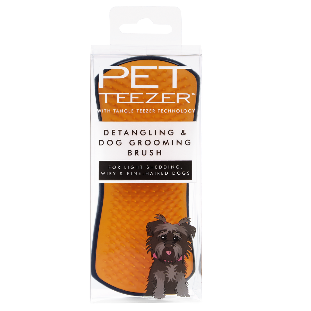 Pet Teezer - Detangling - Large - Navy / Orange